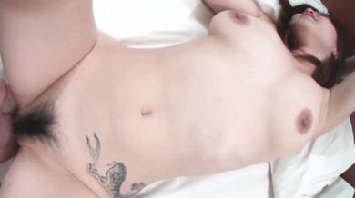 Big tittted Asami Uemura fucked after an asian blow job