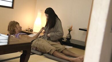 Warm Japanese blowjob with busty Sofia Takigawa