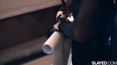 SLAYED Naughty thief Vanna gets caught red-handed by Allie