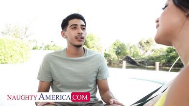 Big tit Latina Melztube gets fucked by her friend's brokenhearted boyfriend