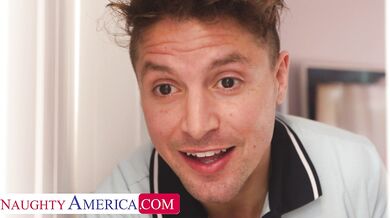 Sexy Blonde MILF Jenna Starr takes her son's best friend's big cock