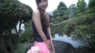 Reira Aisaki naughty play on her Asian pussy