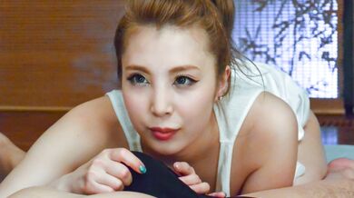 Naked Asian milf treats two cocks with lust