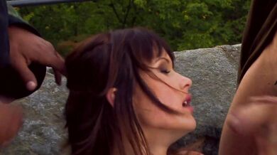 Theodora Ferreri The Warrior Female Knight Gets Three Cocks
