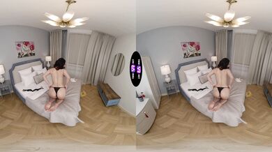 Sexy way of making the bed
