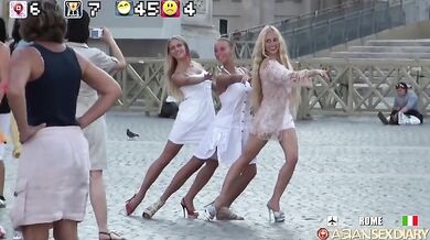 A whole week of hot Asian babes in Europe for my sex vacation