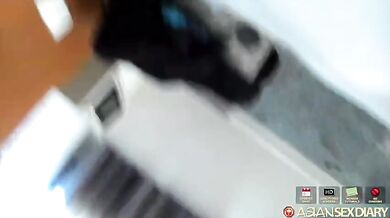 Wild indo babe with great ass fucks like a sex-crazed demon slut