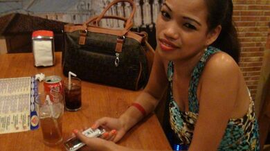 Internet dating leads to steamy hotel sex with tipsy Filipina Vanessa