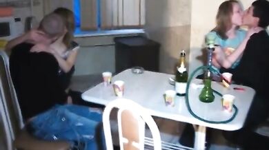 Naughty teen couple