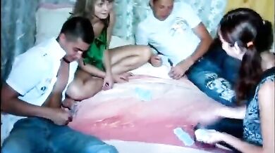 Strip poker for teens