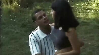 Crazy sex in forest