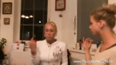 Party filled with horny teens
