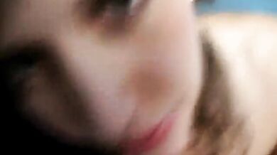 Horny hottie loves sucking