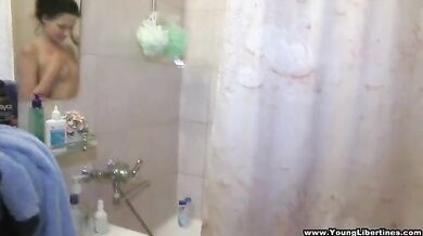 Fucked right in a bathtub