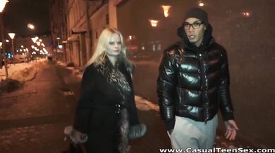 Interracial casual sex