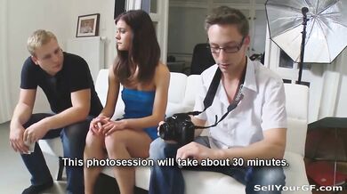 Fucked for her first portfolio