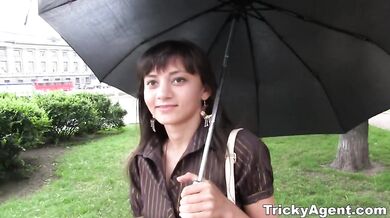 Tricky casting with a creampie
