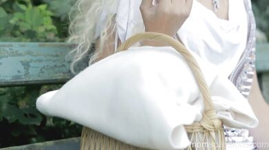 Romantic fuck on a picnic blanket