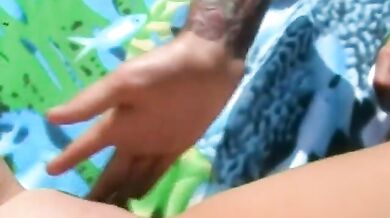 Teeny fucked on a hill