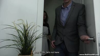 Fucked by the husband's boss