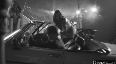 Deeper. Little Dragon has twisted threesome with 2 strangers