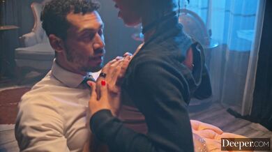 Deeper. Burlesque dancer Kira gets creampied at afterparty