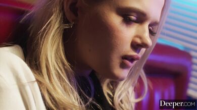 Deeper. Fun sized Cuties Coco Lovelock and Madi Collins Share Parker's Cock