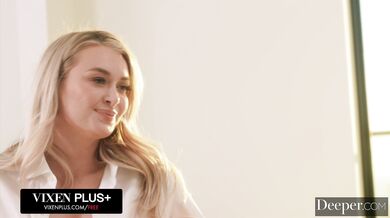 Deeper. Gorgeous Blonde Natalia Starr Rides His Monster BBC All Day