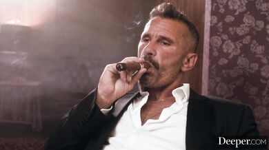 Deeper. Curvy Beauty Rissa May Gets Her Ass Stretched Out By Older Man