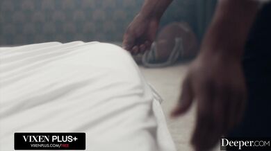 Deeper. Stunning Redhead Jessi Rae Gets Stretched Out By Isiah's Huge BBC