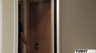 TUSHY Gorgeous Besties Milan Cheek And Polly Yangs Have Crazy Anal Foursome On Couples Getaway