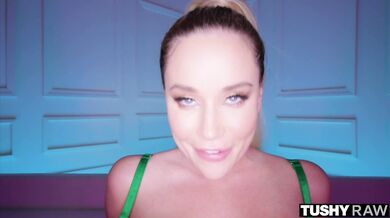 TUSHYRAW Hot blonde Savannah gets her curvy ass fucked hard