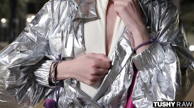 TUSHYRAW Tiny Sexy Babe Sirena Milano Gets Her Tight Ass Filled And Gaped