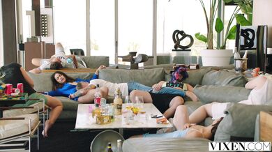 VIXEN Good-girl gone bad Ginebra goes wild at party