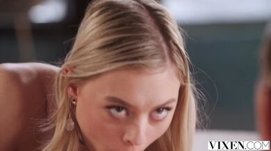 VIXEN Innocent looking cutie Amber seduces her friend's dad