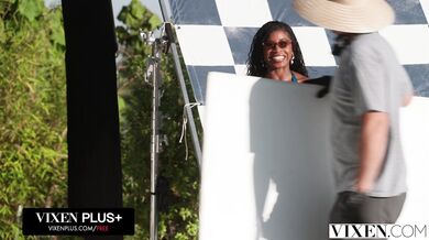 VIXEN Stunning Cock Hungry Model Nicole Kitt Mixes Business With Pleasure