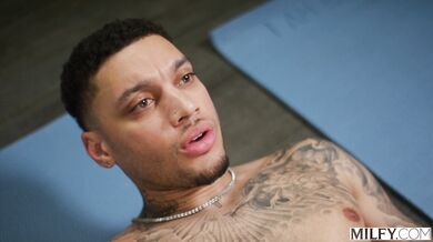 MILFY Fit yoga MILF Barbie rides college kid's hard cock