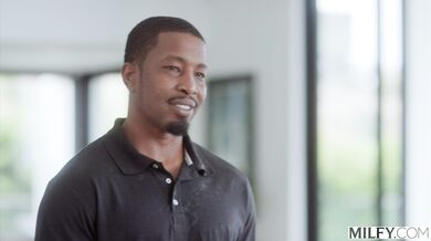 MILFY Curvy Blonde housewife Bridgette can't resist his BBC