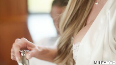 MILFY Cock Thirsty MILF Silvia Saige Takes Special Care Of Her Neighbor's Son BBC