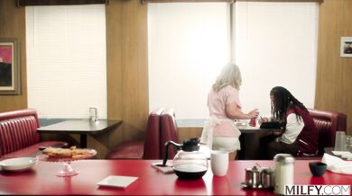 MILFY Busty Blonde MILF Andie Anderson Can't Resist Stud's BBC