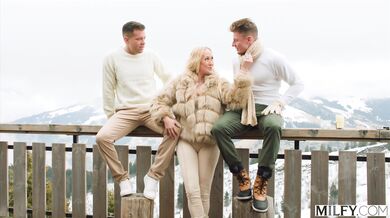 MILFY Bosses Wife Brandi Love Gets Spit-Roasted By New Hires At Company Retreat