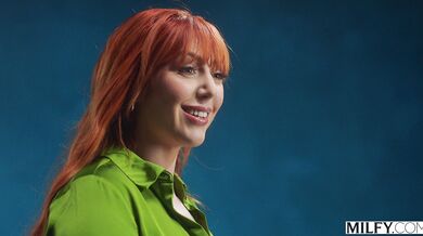 MILFY Married Redhead Lauren Phillips Gets DPed By Two Studs