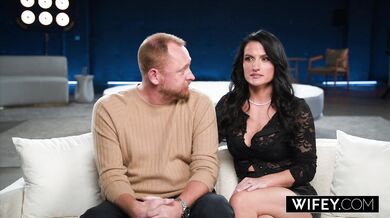 WIFEY Hotwife MILF Real Wife Ridley Rides Christian's Cock Like A Pro