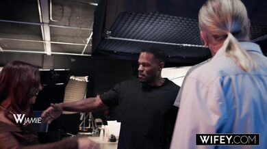 WIFEY New Hotwife Maria May Gets Double BBC Creampie While Hubby Watches