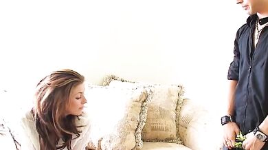 Isabella Soprano fucking in the living room with her petite