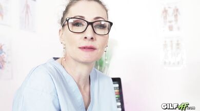 GILF NURSE GOT A CREAMPIE! Gilf AF