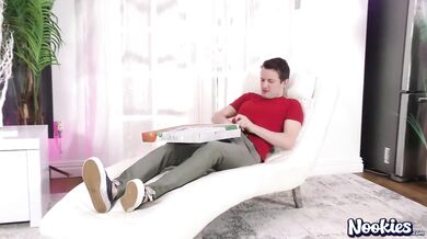 Pizza Suprise Turns to Anal - Tina Tolley