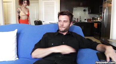 Sister-in-law blowjob