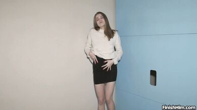 Gloryhole blowjob