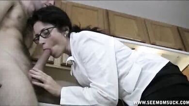Mom Demands Cum From Johnny